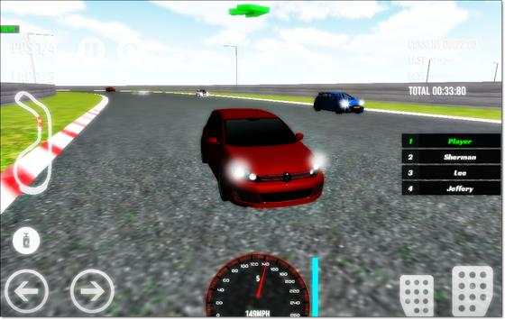 Fast Hatchback Car Racing screenshot 3