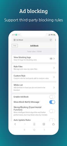 XBrowser screenshot 3