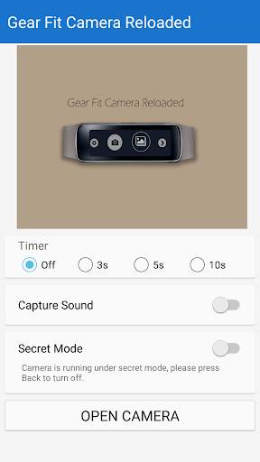 Gear Fit Camera Reloaded screenshot 1