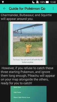 Guide for Pokémon Go screenshot 4