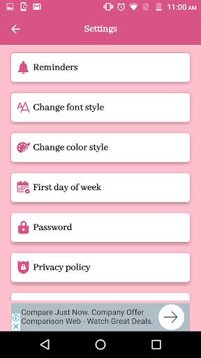 My Secret Diary With Lock screenshot 6