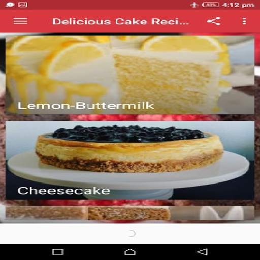 cake recipes offline screenshot 5