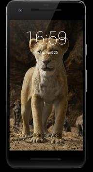 Lion King Of Animals HD Lock Screen screenshot 5