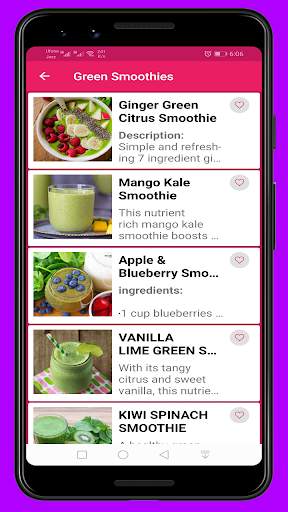 Smoothies Recipes | Healthy Smoothies Recipes screenshot 4
