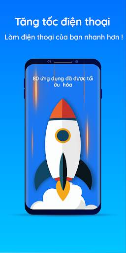 Tăng tốc, Dọn rác điện thoại screenshot 1