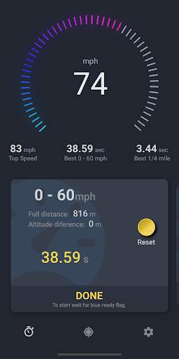 Race Stats: Speedometer and G  screenshot 3