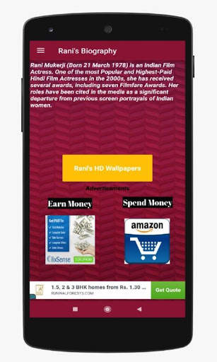 Rani Mukherjee HD Wallpapers screenshot 2