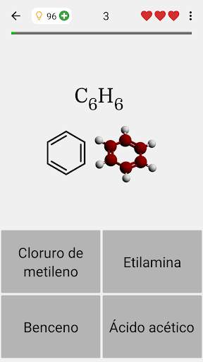Sustancias químicas: Química orgánica e inorgánica screenshot 2