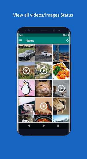 The Status Saver app - Download video/image status screenshot 1
