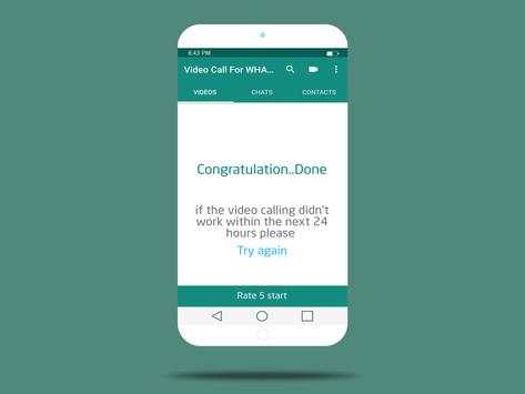 Call video for whatspp -PRANK screenshot 5