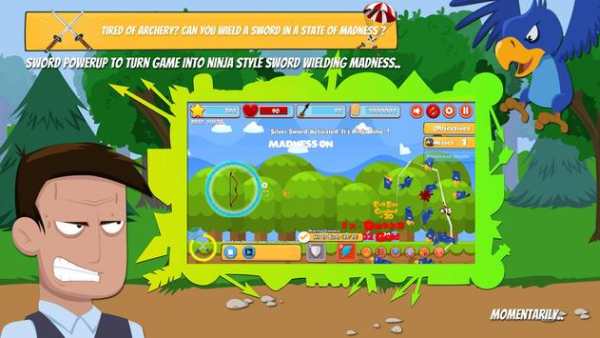 Guilty Birds Archery Bow Arrow screenshot 2