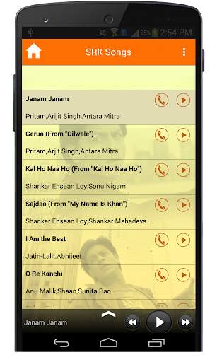 SRK Hindi Movie Songs screenshot 2