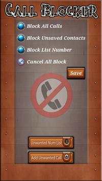 Call Blocker Unwanted screenshot 1