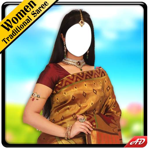 Women Traditional Saree Suit 1.2