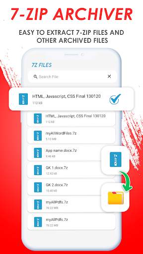 Zip Unzip & Rar File Extractor screenshot 2