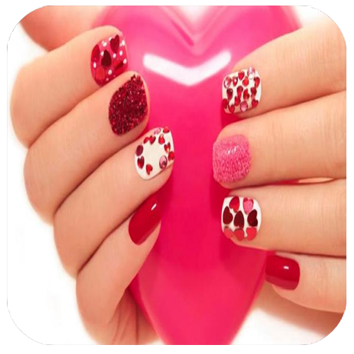 Natural recipes for nail care icon