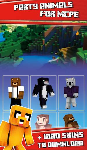 Skins Party Animals for MineCraft screenshot 3