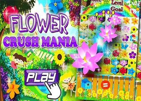 Flower Crush Mania screenshot 1