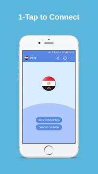 Egypt VPN App - VPN Unblock Proxy screenshot 1