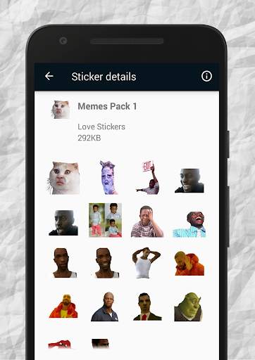 funny meme stickers 2021 -WastickerApp screenshot 4