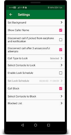 Incoming Call Lock screenshot 4