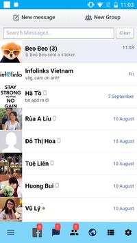Mini Messenger screenshot 1