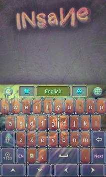 Insane GO Keyboard Theme screenshot 2
