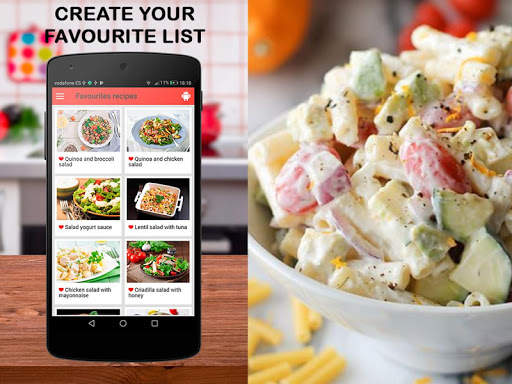 Salad recipes free. Low carb, easy & healthy food. screenshot 23