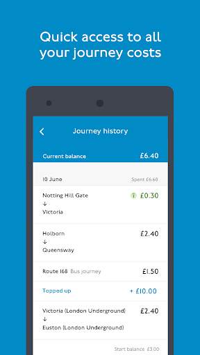 TfL Oyster and contactless screenshot 5