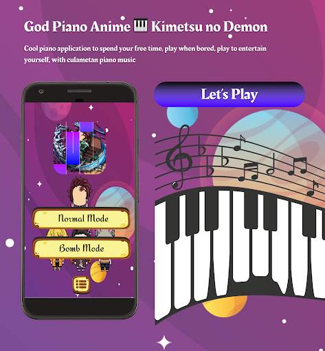 God Piano Anime 🎹 Kimetsu no Demon Epic Edition screenshot 10