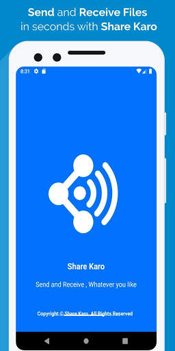 Share Karo - Send and Receive Files screenshot 1