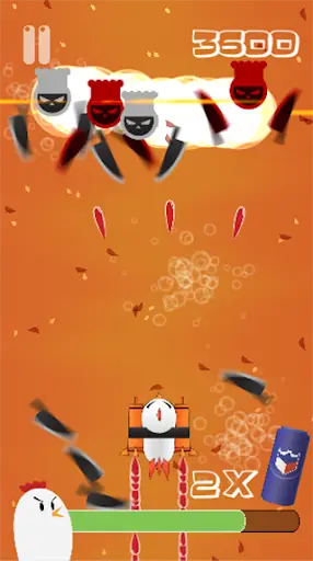 Rocket the Chicken Lite screenshot 4