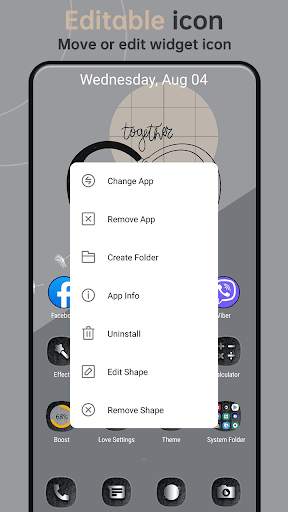 Love Launcher: lovely launcher screenshot 8