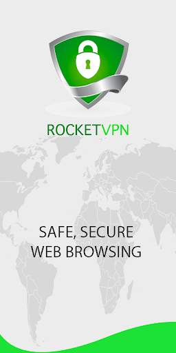 Rocket VPN - Safe, Secure Browsing screenshot 1