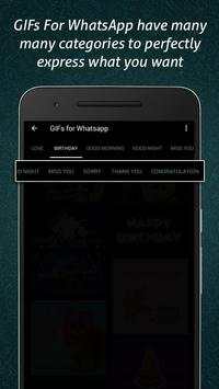 GIFs for Whatsapp 2017 screenshot 5