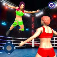 Bad Woman Wrestling Game 2022 logo