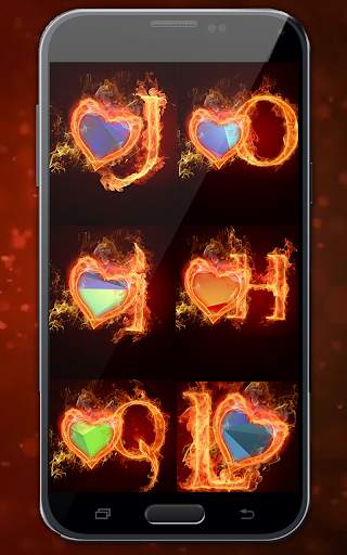 Fire Text Photo Frames - Edit Photo screenshot 4