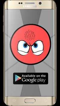 Angry Red Ball Game screenshot 1