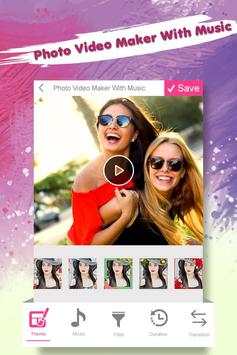 Photo Video Maker With Music 1 تصوير الشاشة