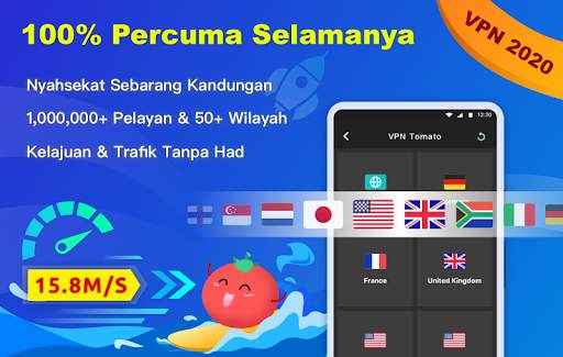 Free VPN Tomato | VPN Hotspot Percuma Terpantas screenshot 1