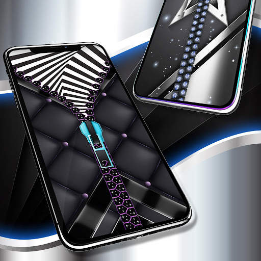 Black lock screen screenshot 3