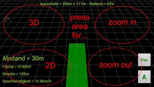 GPS Parallelfahrhilfe screenshot 2