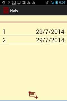 My Notes screenshot 3