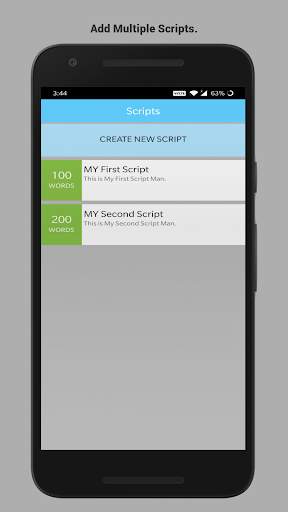 Video Teleprompter :Video Recorder Camera screenshot 3