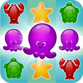 Ocean Fish Mix - Match 3 icon