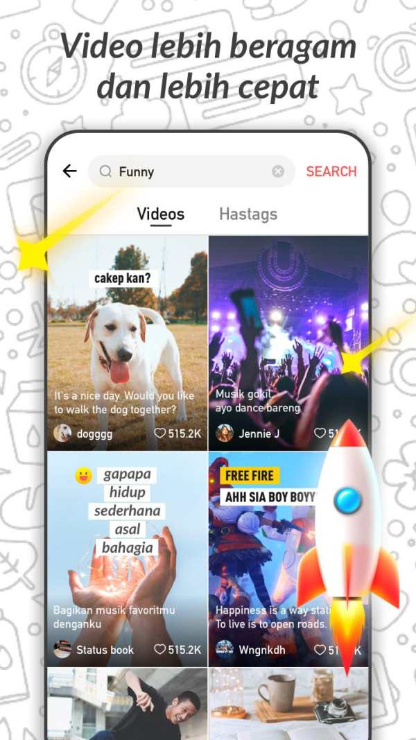LIKEit Lite - Funny video&Music screenshot 4