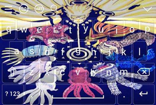 Naruto keyboard 2019 screenshot 2