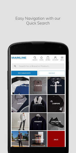 Mainline Menswear screenshot 3