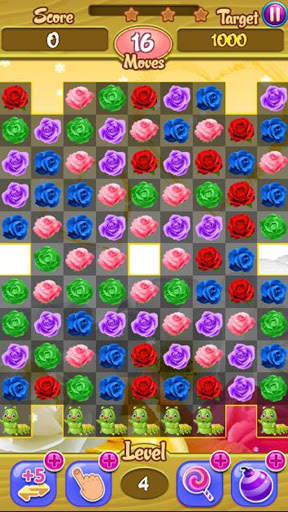 Rose Garden Flower - Free Blossom Crush Sweeper screenshot 5
