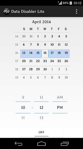 Data Disabler Lite screenshot 1